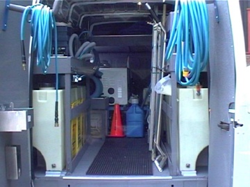 Speedliner  Office Cleaning Services Van